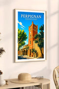 Affiche Perpignan Église Saint-Jacques