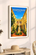 Affiche Perpignan L'hotel Pams