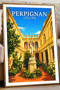 Affiche Perpignan L'hotel Pams