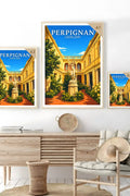 Affiche Perpignan L'hotel Pams