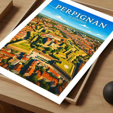 Affiche Perpignan La Citadelle