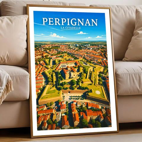 Affiche Perpignan La Citadelle