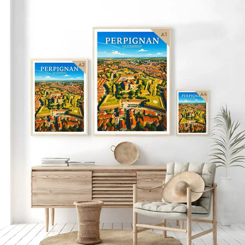 Affiche Perpignan La Citadelle