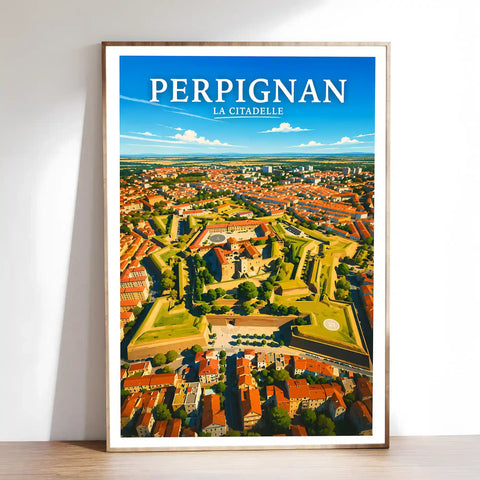 Affiche Perpignan La Citadelle