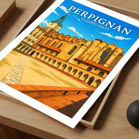 Affiche Perpignan Le Campo Santo
