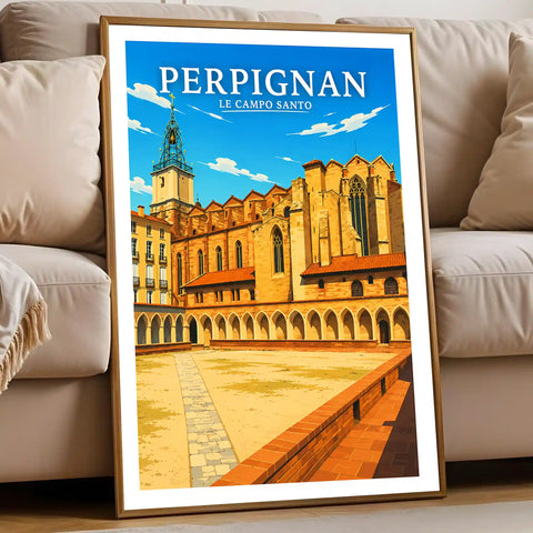 Affiche Perpignan Le Campo Santo
