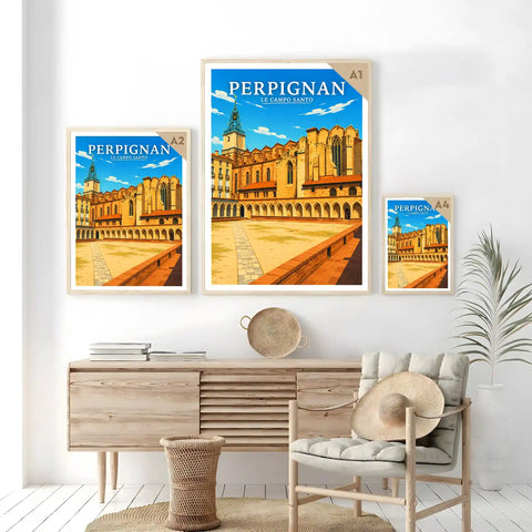 Affiche Perpignan Le Campo Santo