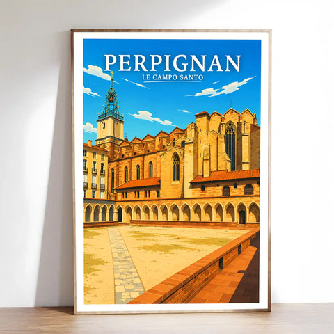 Affiche Perpignan Le Campo Santo
