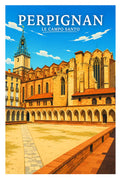 Affiche Perpignan Le Campo Santo