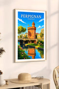 Affiche Perpignan Le Castillet