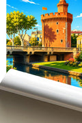 Affiche Perpignan Le Castillet
