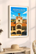Affiche Perpignan Palais des Rois de Majorque
