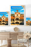 Affiche Perpignan Palais des Rois de Majorque