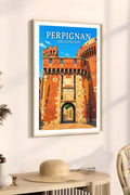 Affiche Perpignan Porte Notre-Dame