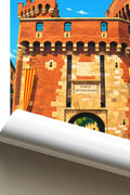 Affiche Perpignan Porte Notre-Dame