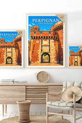 Affiche Perpignan Porte Notre-Dame