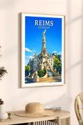 Affiche Reims Fontaine Subé