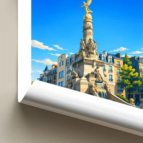 Affiche Reims Fontaine Subé
