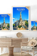 Affiche Reims Fontaine Subé