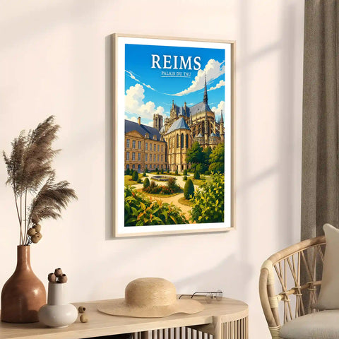 Affiche Reims Palais du Tau