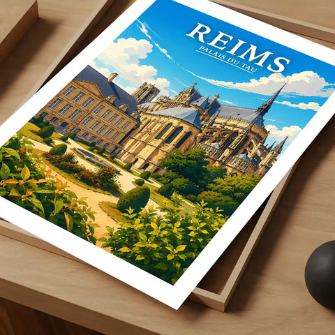 Affiche Reims Palais du Tau