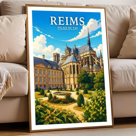 Affiche Reims Palais du Tau