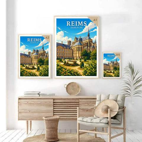 Affiche Reims Palais du Tau