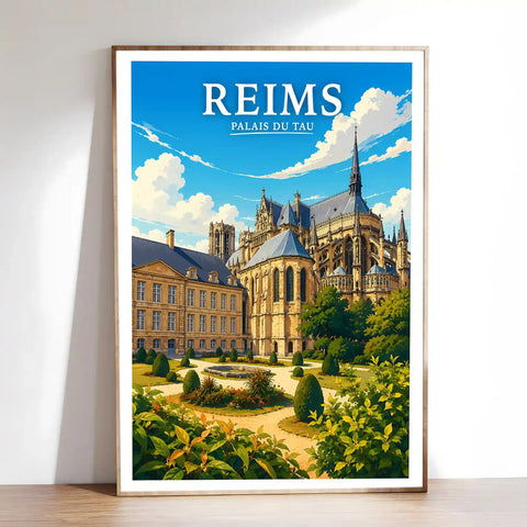 Affiche Reims Palais du Tau