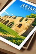Affiche Reims Square des Cordeliers