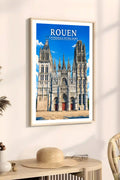 Affiche Rouen Cathédrale Notre-Dame