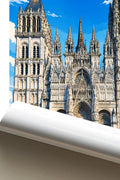 Affiche Rouen Cathédrale Notre-Dame