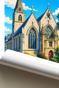 Affiche Rouen Église Saint-Vivien