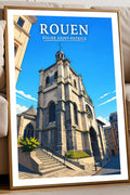 Affiche Rouen Église Saint-Patrice