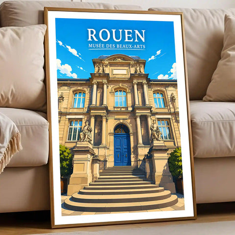 Affiche Rouen Musée des Beaux-Arts