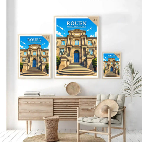 Affiche Rouen Musée des Beaux-Arts
