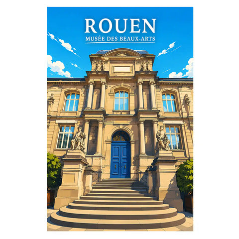 Affiche Rouen Musée des Beaux-Arts