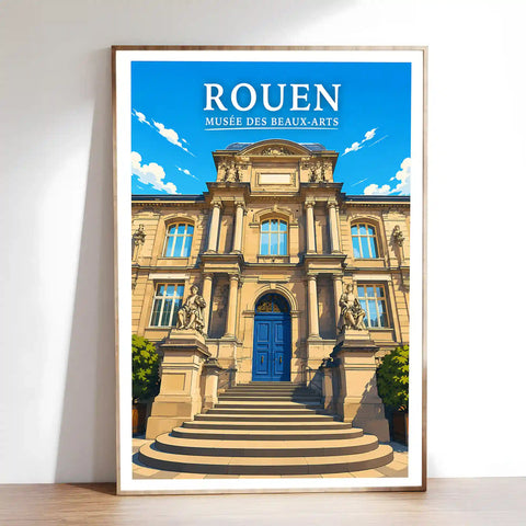 Affiche Rouen Musée des Beaux-Arts