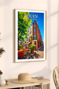 Affiche Rouen Place Saint-Amand