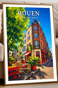 Affiche Rouen Place Saint-Amand