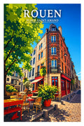 Affiche Rouen Place Saint-Amand