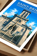 Affiche Saint-Brieuc Basilique Notre-Dame-d'Espérance