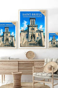 Affiche Saint-Brieuc Basilique Notre-Dame-d'Espérance