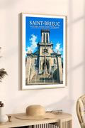 Affiche Saint-Brieuc Basilique Notre-Dame-d'Espérance