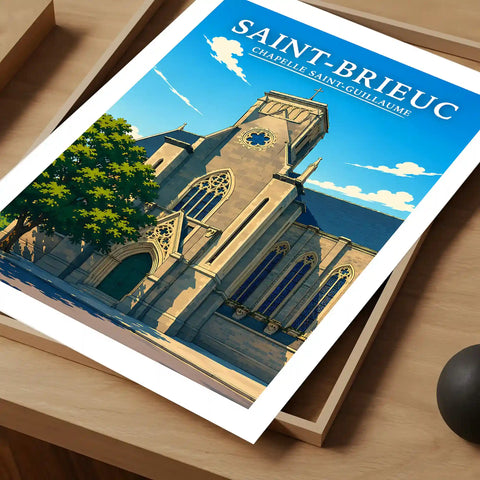 Affiche Saint-Brieuc Chapelle Saint-Guillaume