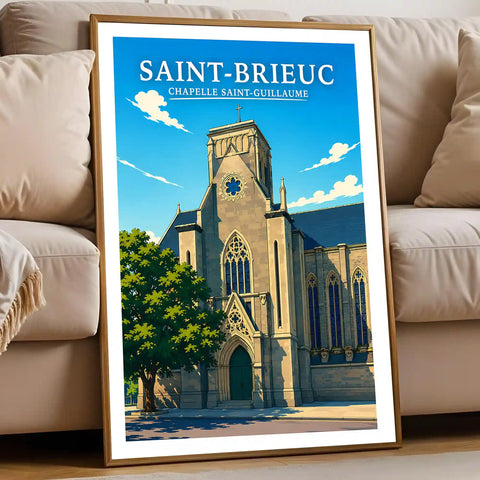Affiche Saint-Brieuc Chapelle Saint-Guillaume