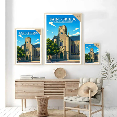 Affiche Saint-Brieuc Chapelle Saint-Guillaume