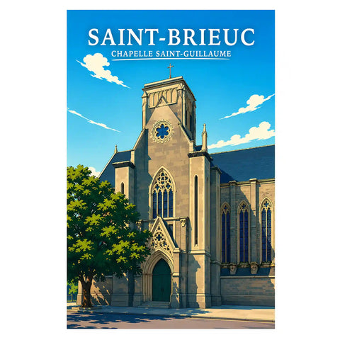 Affiche Saint-Brieuc Chapelle Saint-Guillaume