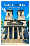 Affiche Saint-Brieuc Église Saint-Michel