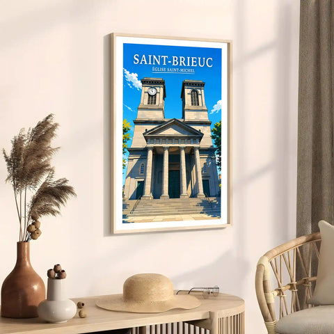 Affiche Saint-Brieuc Église Saint-Michel