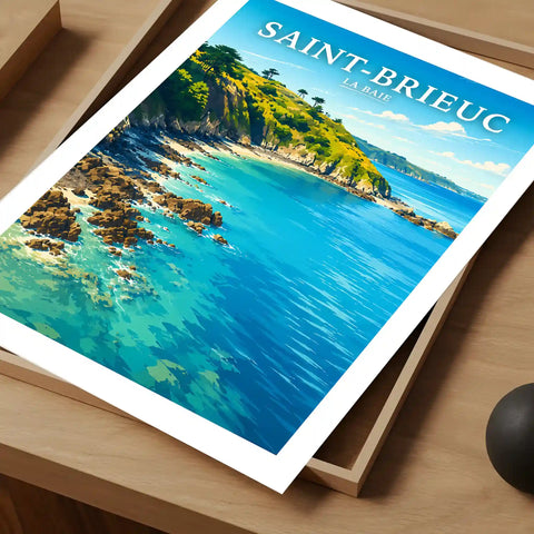 Affiche Saint-Brieuc La Baie